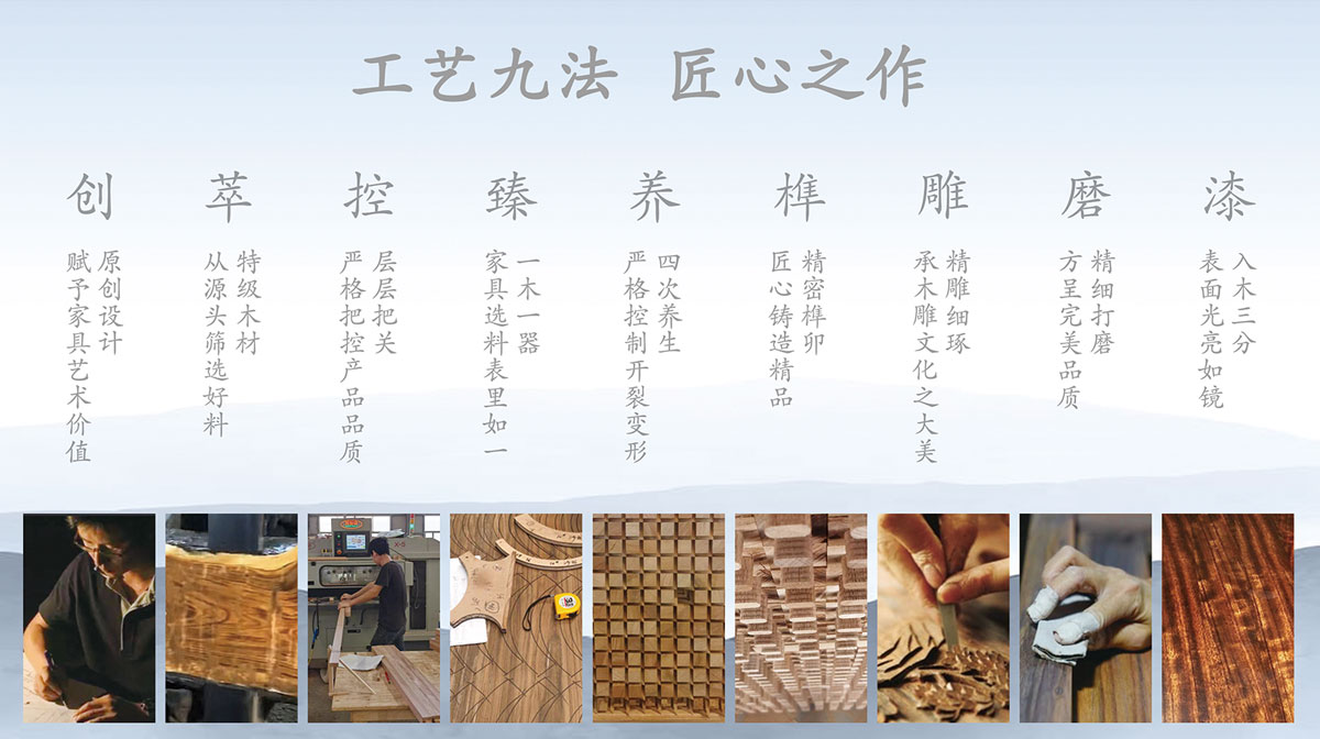 实木办公家具生产工艺